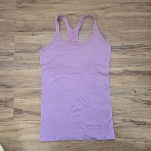 Lululemon Ebb To Street Ribbed Racerback Tank Top - Lavender Size 6